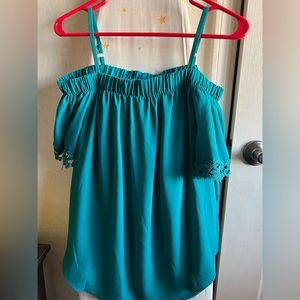 Gently used By&By XL Junior Teal top